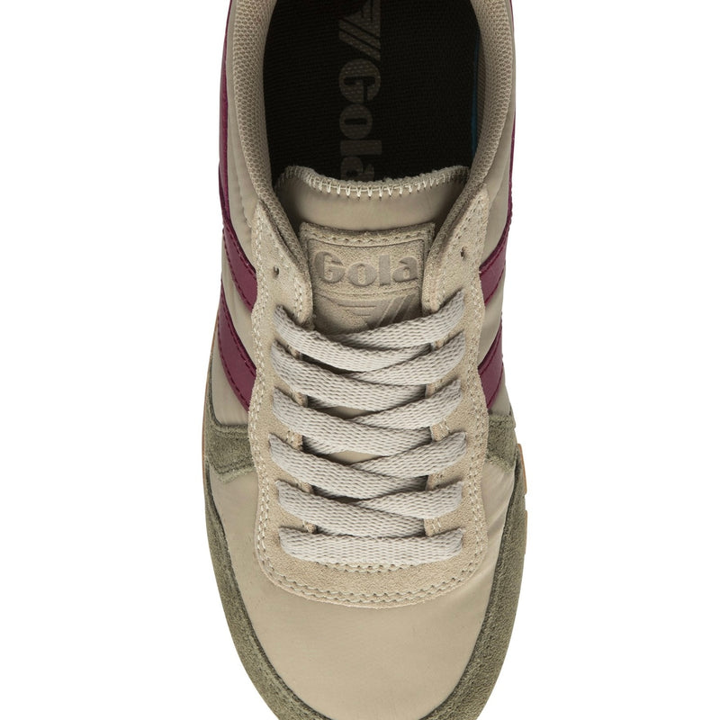 Gola Daytona Chute Bone/ Khaki/ Cerise