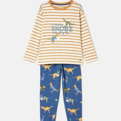 Joules Dozedays dinosaur print jersey pyjama set - AW24/25