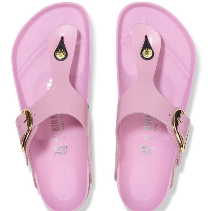 Birkenstock Gizeh Big Buckle high-shine Fondant pink