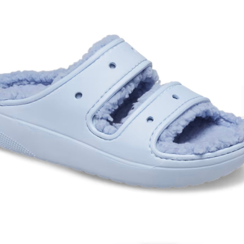 Croc Classic Cozzzy Sandal Lined Blue calcite Adults