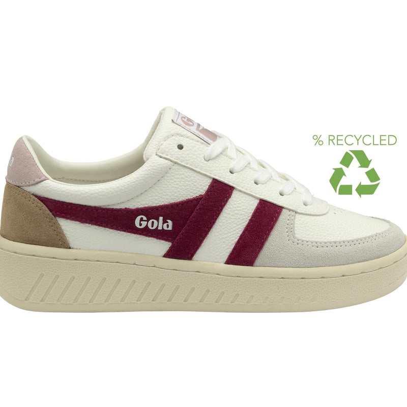 Gola Grandslam Trident White/Cerise/Chalk pink