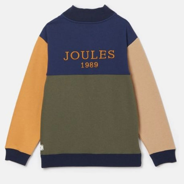 Joules Elliot Colour block sweatshirt AW24 25