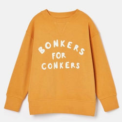 Joules Sundaze yellow crew neck sweatshirt - AW24/25