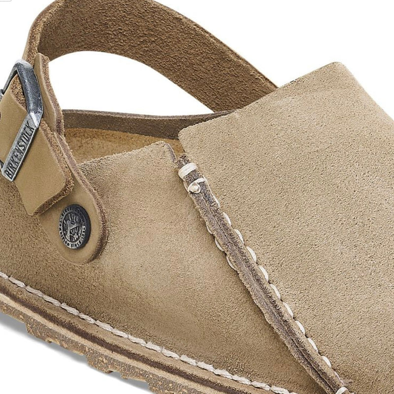 Birkenstock Lutry Premium Suede Gray Taupe