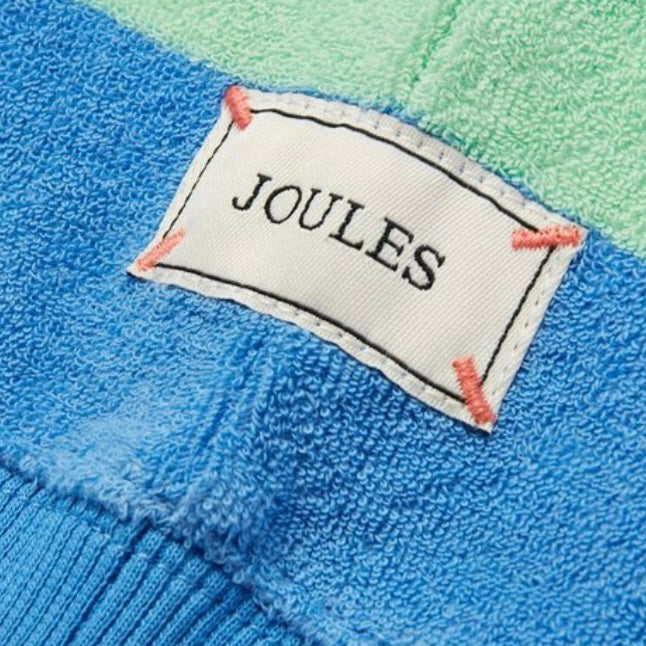 Joules Shoreside multi stripe towelling hoodie - SS24