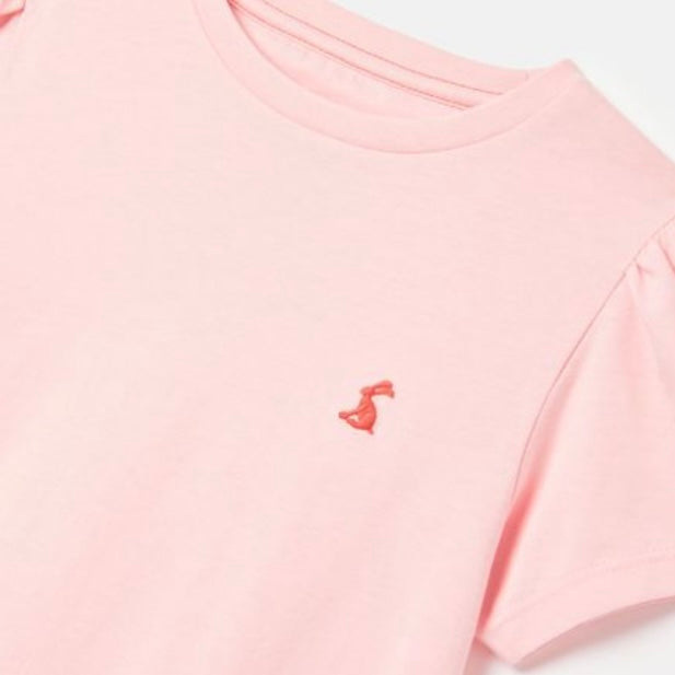 Joules Let’s go pink short sleeved T shirt - SS24