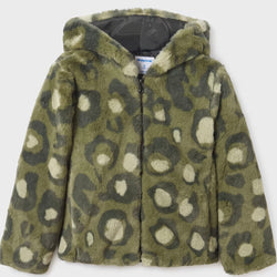 Mayoral 7409 girl fur jacket - AW 23/24
