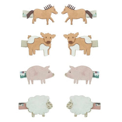 Mimi & Lula farm animal mini clips