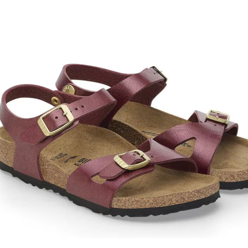 Birkenstock Rio kids Graceful berry crush