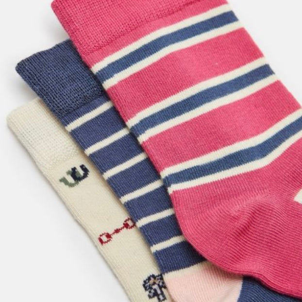 Joules neat feet 3 pack Horse - AW24/25