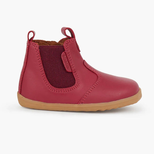 Bobux Jodhpur cranberry step up