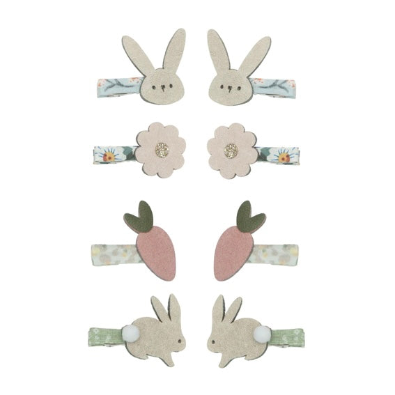 Mimi & Lula Bunny & Flower mini clips