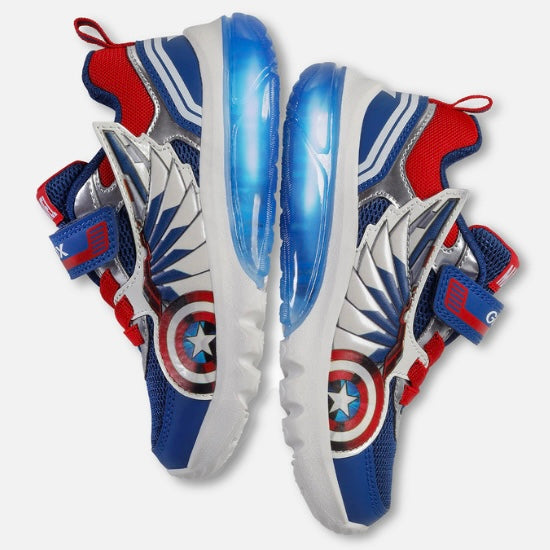 Geox Ciberdron Avengers Blue/Red captain America