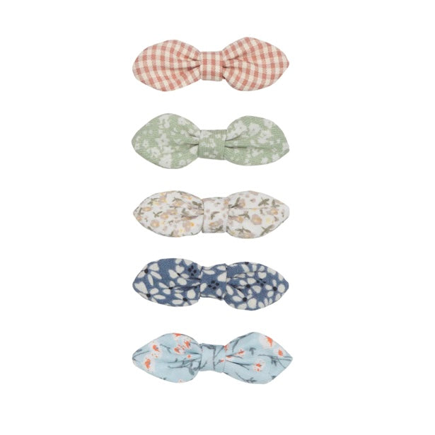 Mimi & Lula Flora bow clips