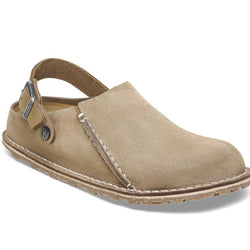 Birkenstock Lutry Premium Suede Gray Taupe