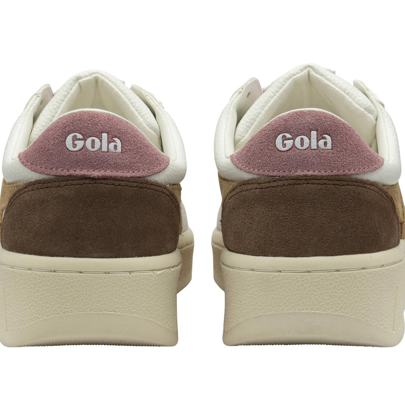 Gola Grandslam Trident White/ Brown sugar/ Dusty Rose