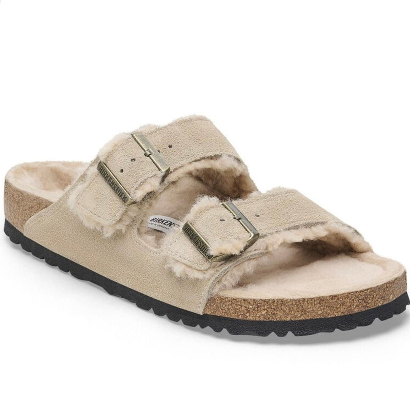 Birkenstock Arizona Shearling Taupe