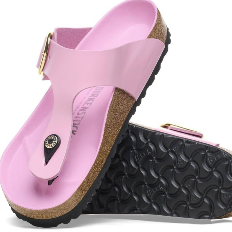 Birkenstock Gizeh Big Buckle high-shine Fondant pink