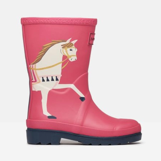 Joules splashwell pink horse