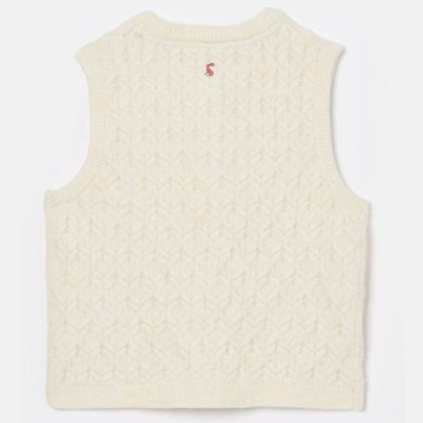 Joules Isabelle knit tank cream - AW24/25