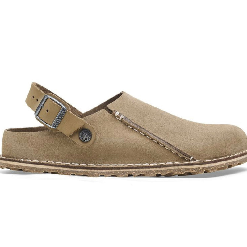 Birkenstock Lutry Premium Suede Gray Taupe