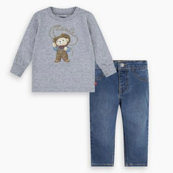 Levi’s two piece set cowboy grey heather - AW24/25