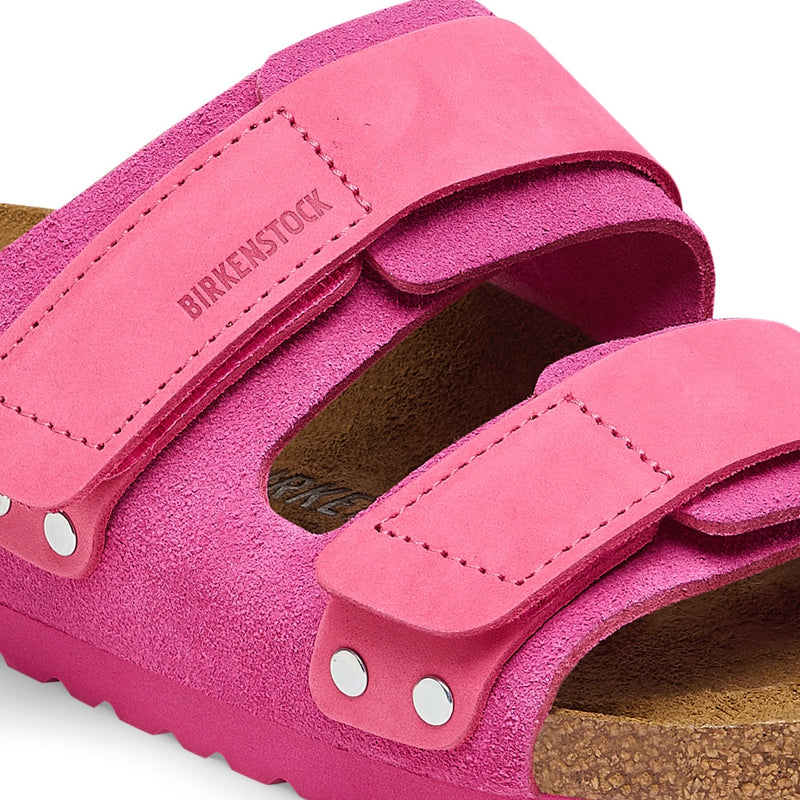 Birkenstock Uji Modern suede Fuchsia tulip