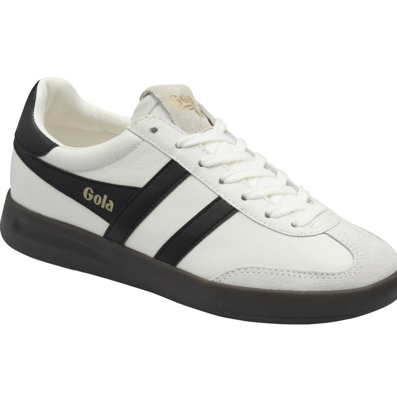 Gola cyclone leather White/ Black/ Dark Gum