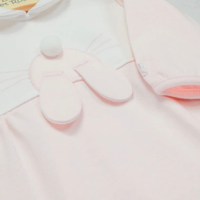 Emile et Rose Honey Pink Babygrow - AW24/25