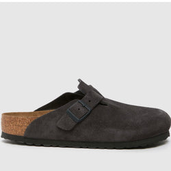 Birkenstock Boston Velvet Grey