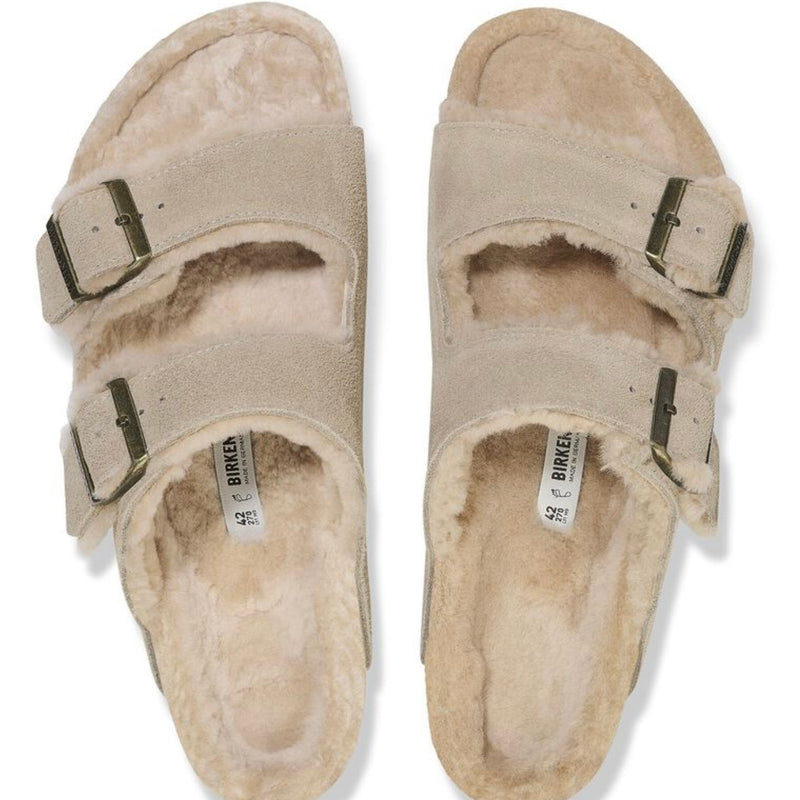 Birkenstock Arizona Shearling Taupe