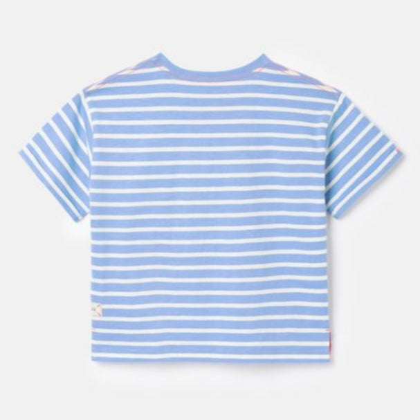 Joules fun days blue short sleeved T shirt - SS24