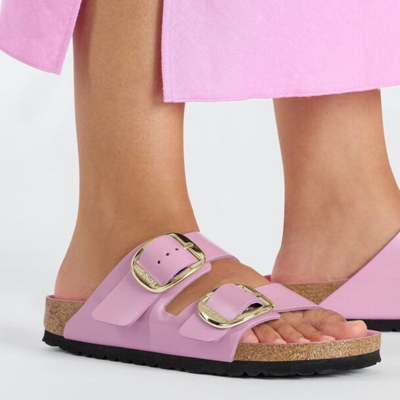 Birkenstock Arizona Big Buckle High-shine Fondant Pink