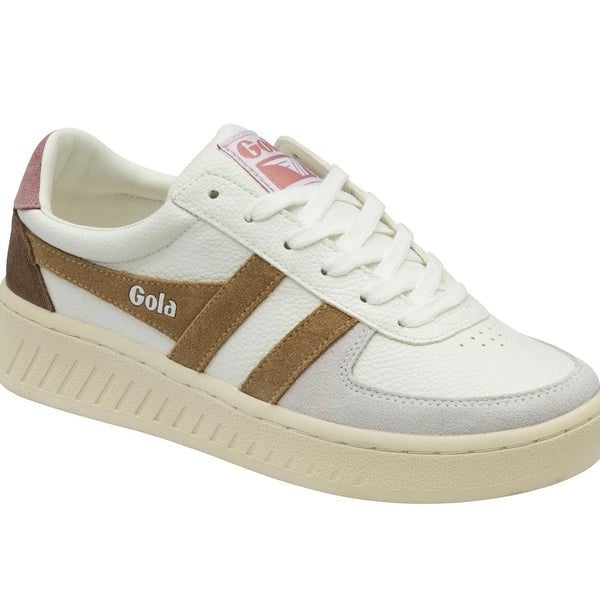 Gola Grandslam Trident White/ Brown sugar/ Dusty Rose