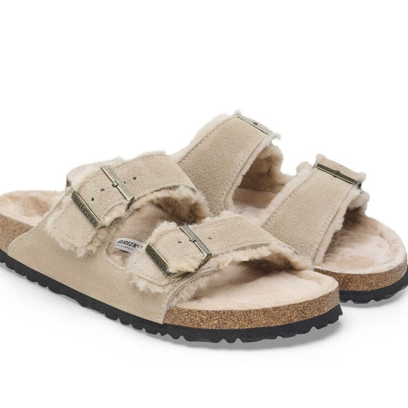 Birkenstock Arizona Shearling Taupe