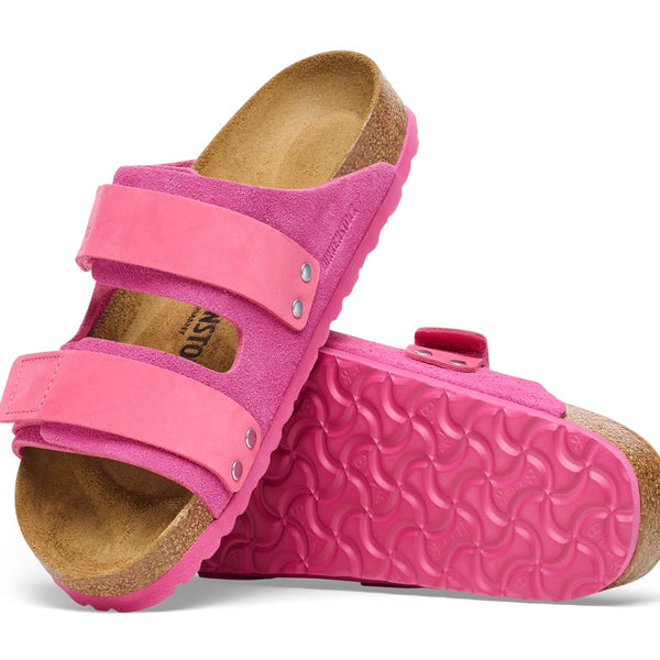 Birkenstock Uji Modern suede Fuchsia tulip