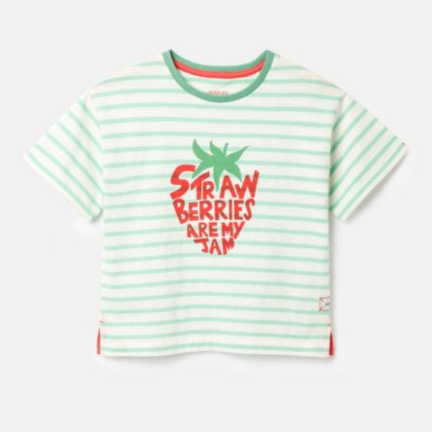 Joules fun days T strawberry graphic - SS24