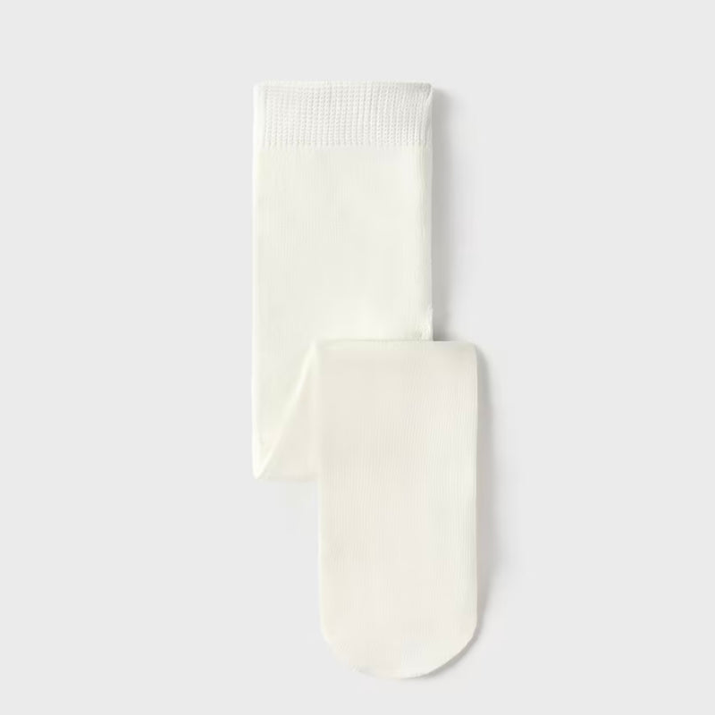 Mayoral 9753 baby tights off white - AW24/25