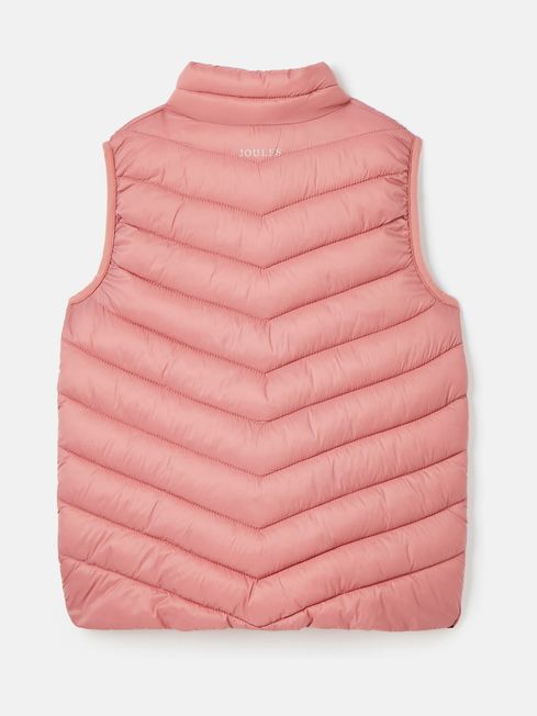 Joules Crofton Gilet Pink AW24/25