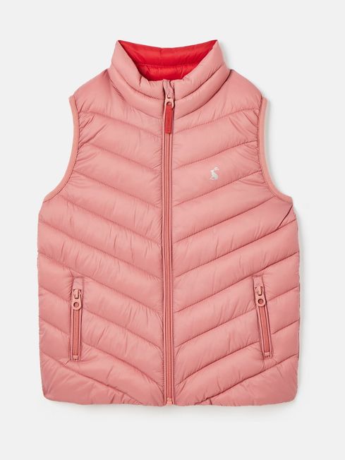 Joules Crofton Gilet Pink AW24/25