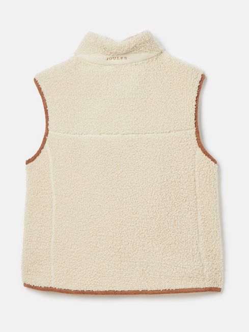 Joules Sadie Cream Gilet AW24/25