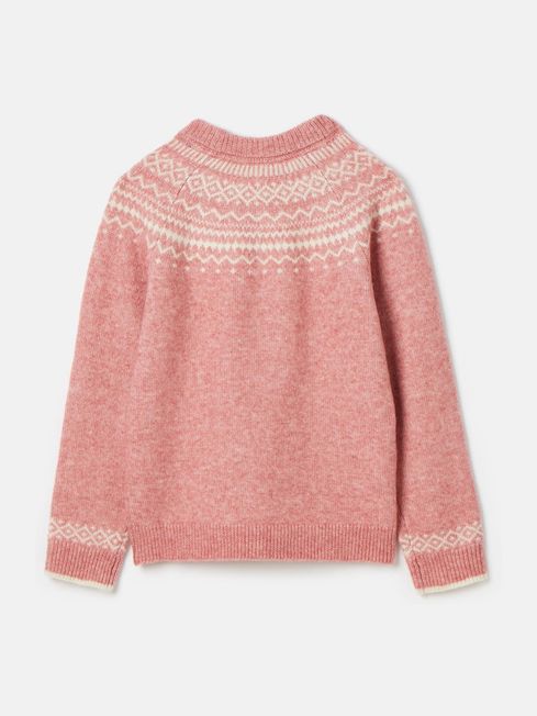 Joules Charlotte Crew Pink AW24/25