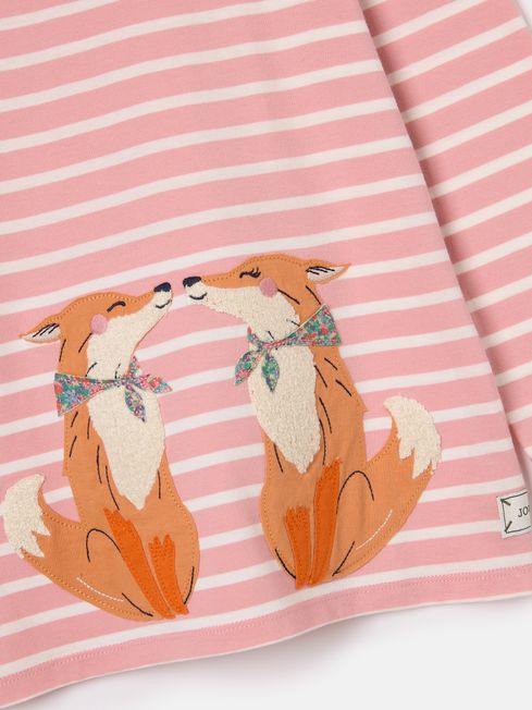 Joules Ava Fox Pink Stripe AW24/25