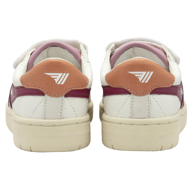 Gola Falcon Strap White/Cerise/Terracotta