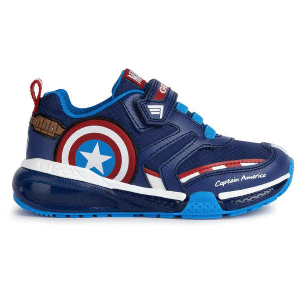Geox Bayonyc Avengers Navy Red Little Rascals Boutique