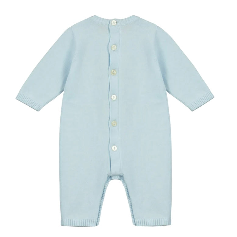 Emile et Rose Easton blue knit boys all in one ( AW 23/24)