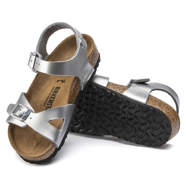 Birkenstock Rio Silver