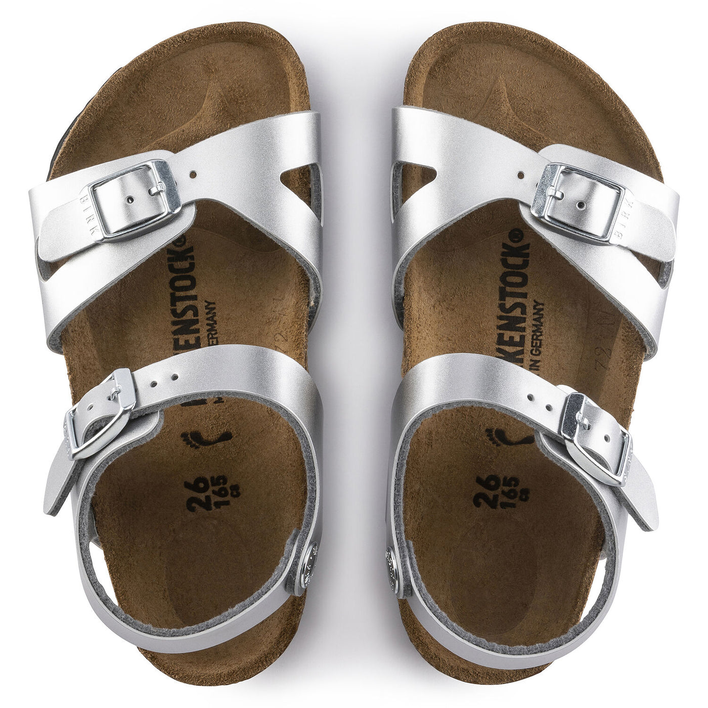 Birkenstock Rio Silver