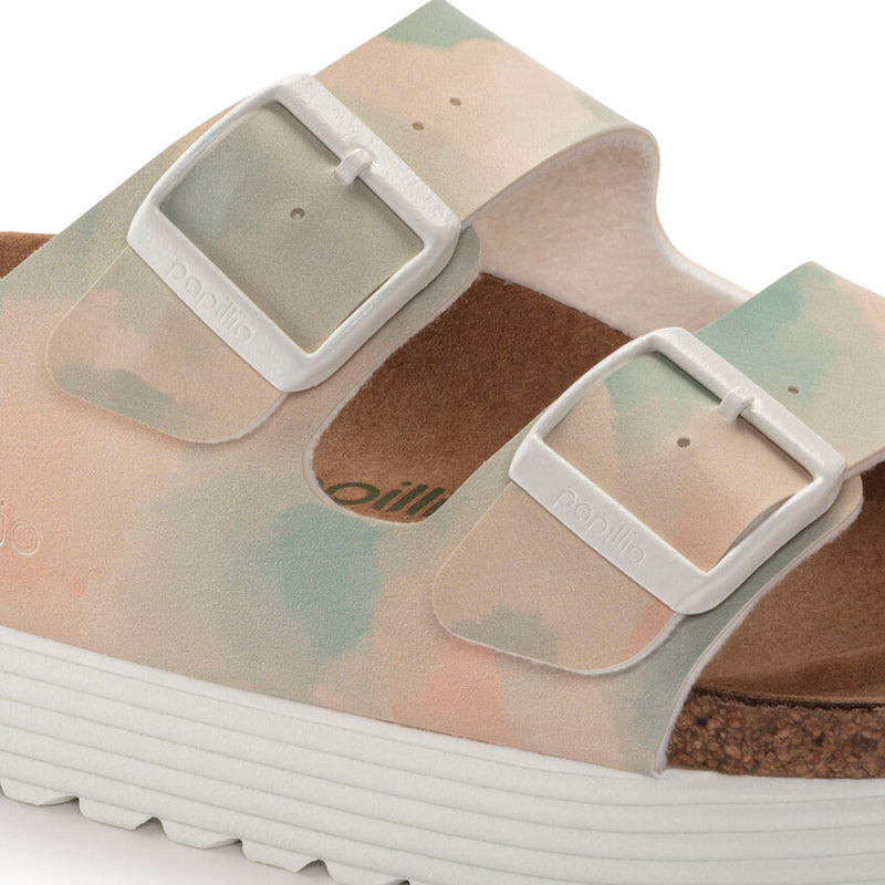 Birkenstock Arizona Papillio Grooved Watercolour Pink/ Blue