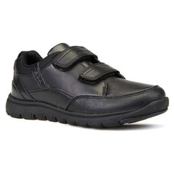 Geox Xunday Black Velcro Shoe